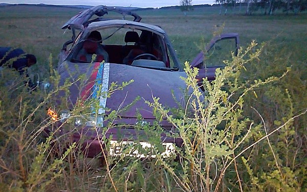 В Башкирии мужчины попали в ДТП по пути домой со свадьбы брата