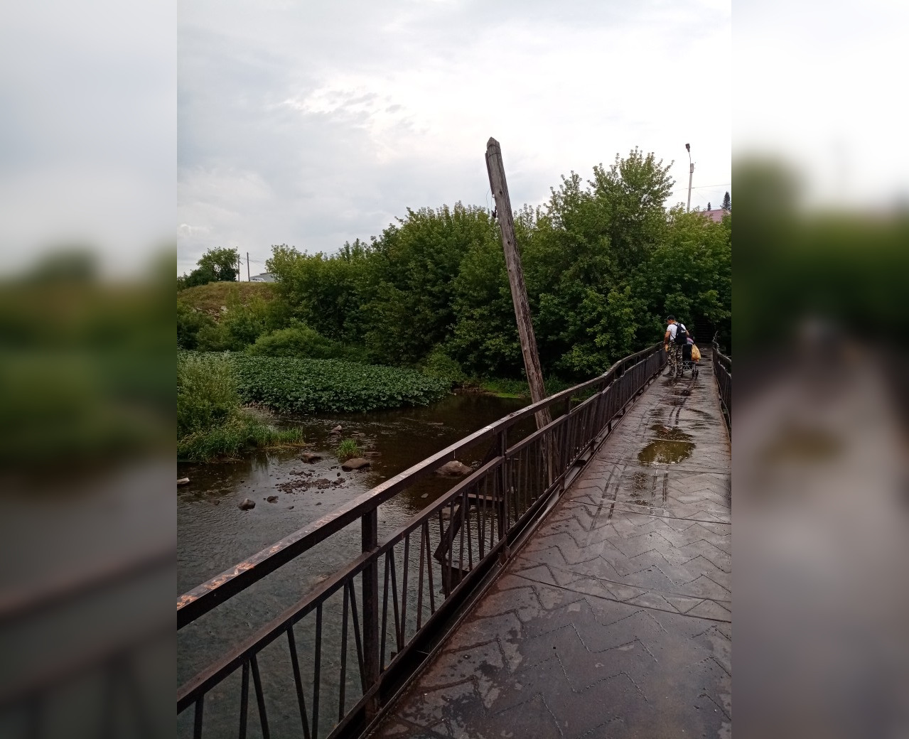 «Детям страшно ходить в школу»: Жители Башкирии жалуются на небезопасный мост
