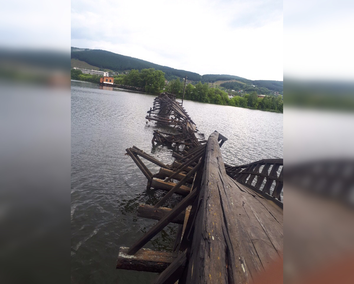Деревянный мост в Белорецке из сериала «Вечный зов» решили сохранить